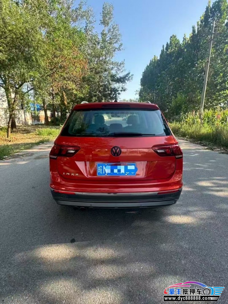 17年大众途观L轿车抵押车出售