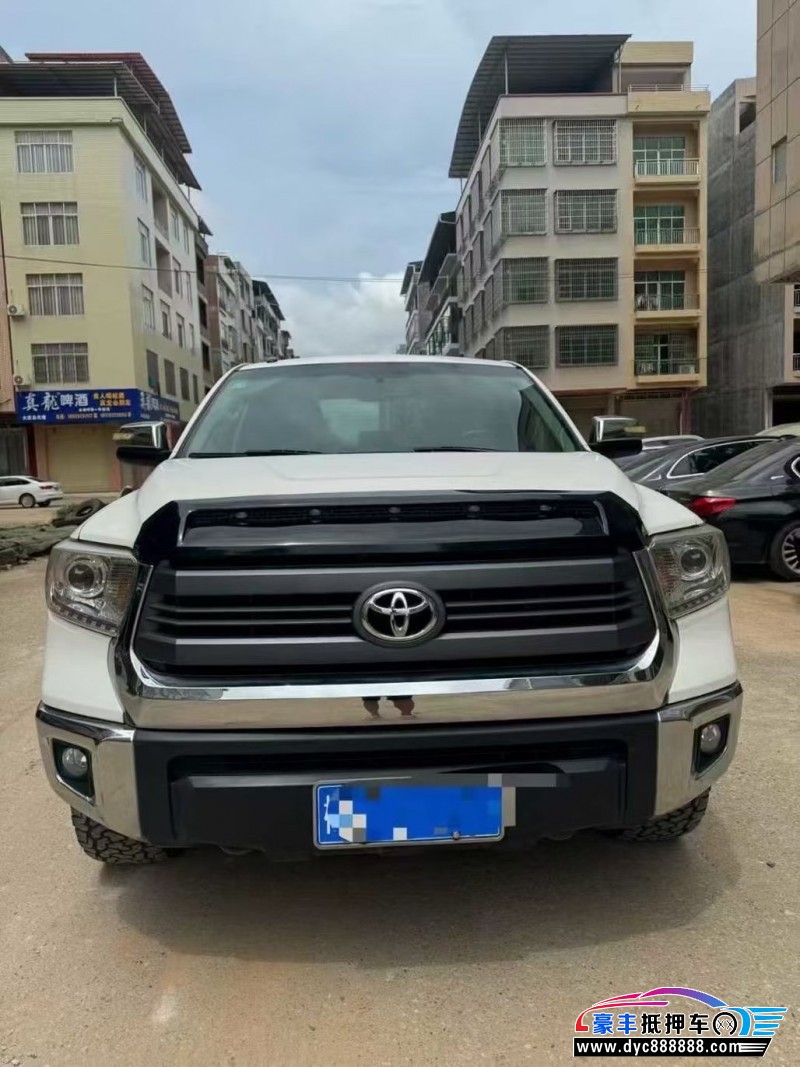 14年丰田坦途轿车抵押车出售