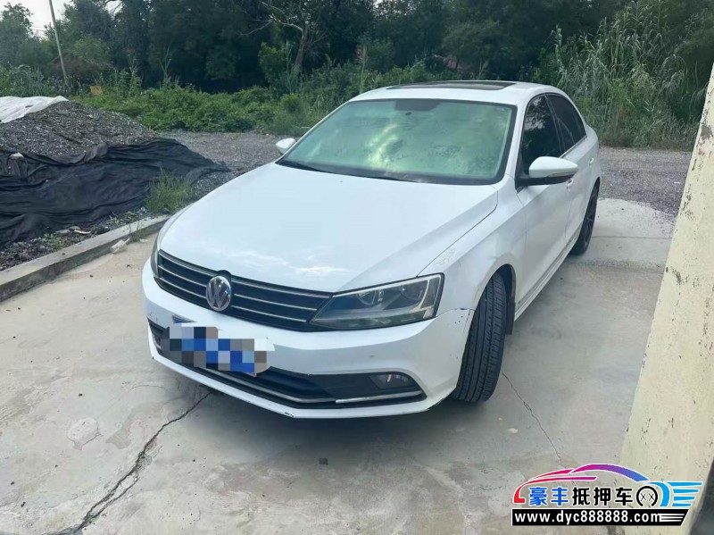 16年大众速腾轿车抵押车出售