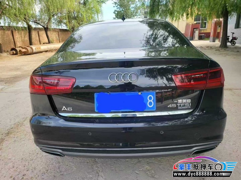 18年奥迪A6L轿车抵押车出售