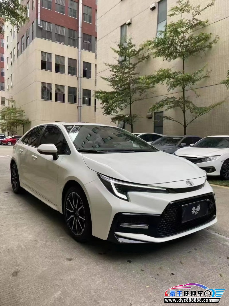 24年丰田雷凌轿车抵押车出售