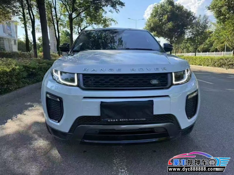 19年路虎揽胜极光SUV抵押车出售