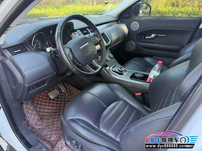 19年路虎揽胜极光SUV抵押车出售