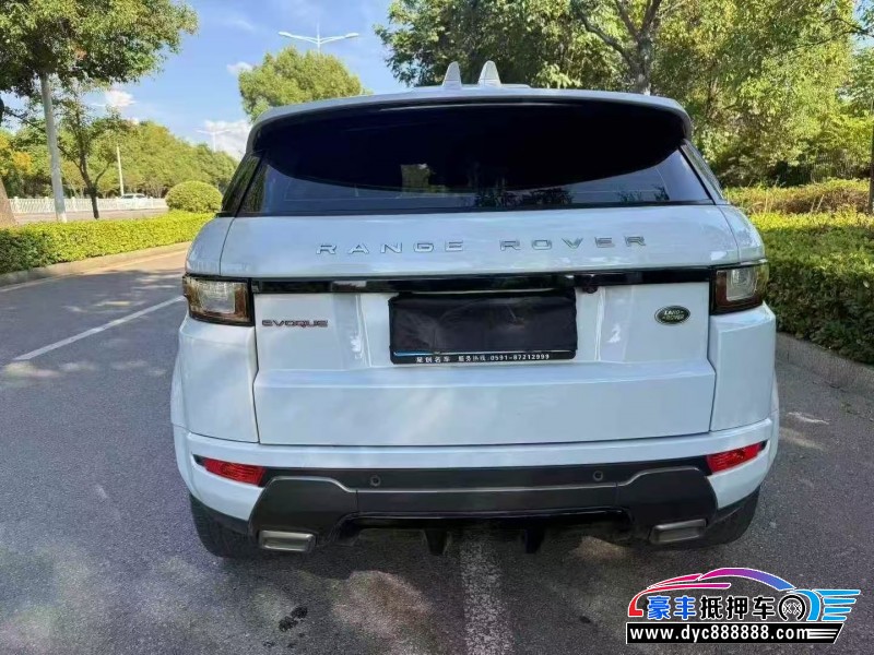 19年路虎揽胜极光SUV抵押车出售