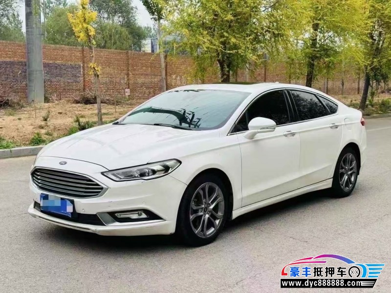 19年福特蒙迪欧轿车抵押车出售