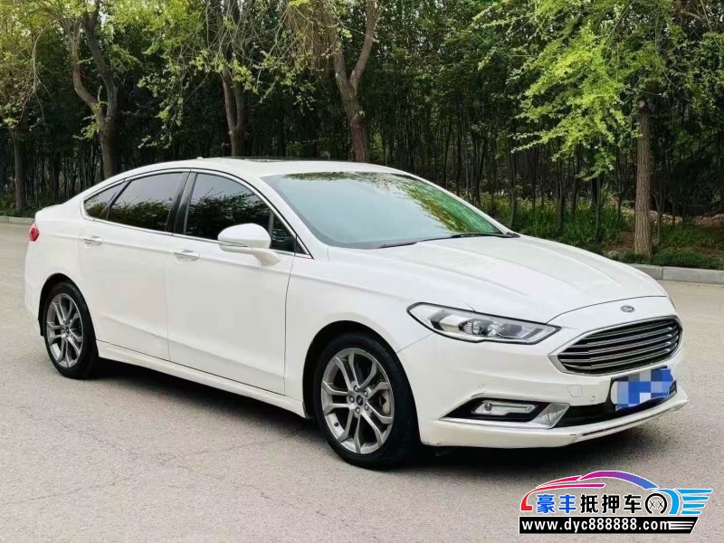 19年福特蒙迪欧轿车抵押车出售