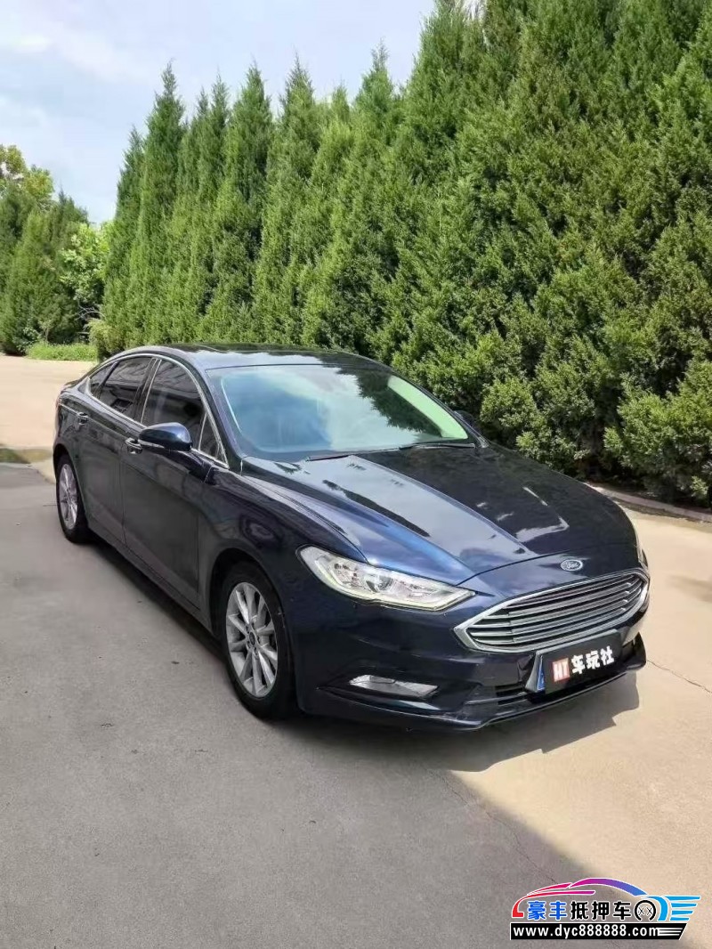16年福特蒙迪欧轿车抵押车出售