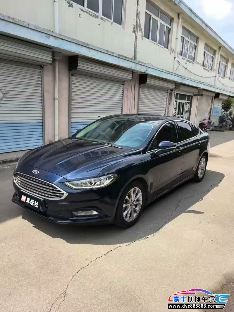 16年福特蒙迪欧轿车抵押车出售