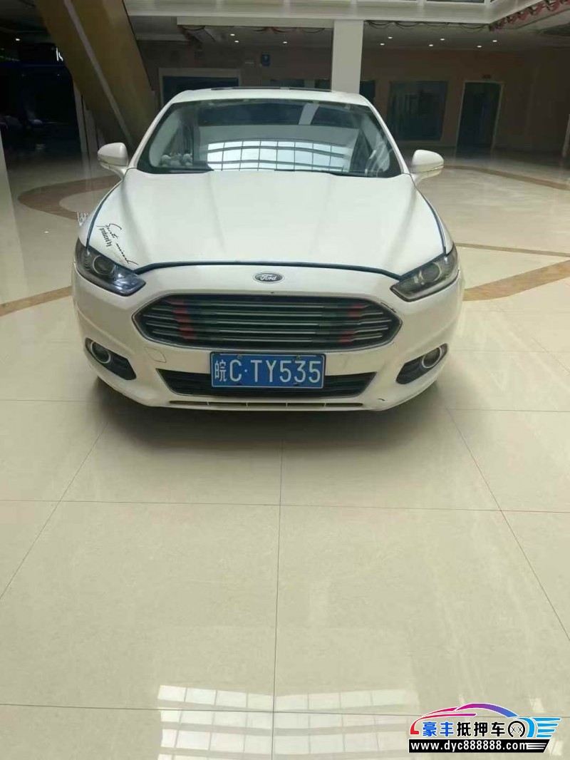 16年福特蒙迪欧轿车抵押车出售