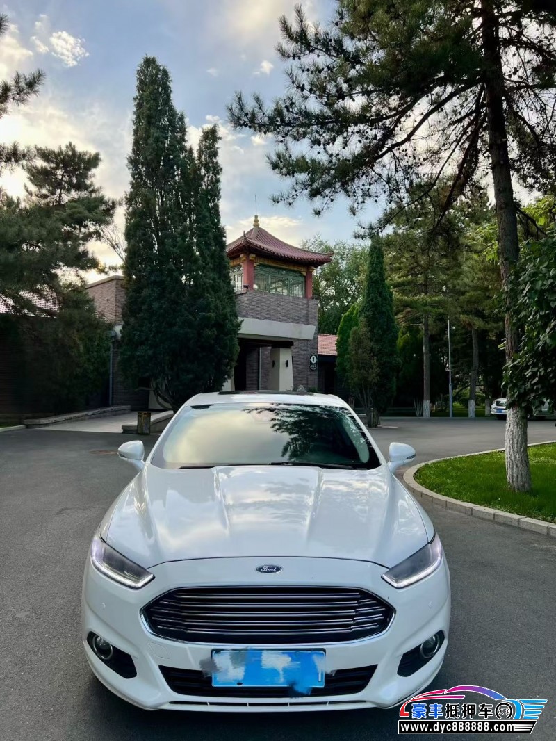 16年福特蒙迪欧轿车抵押车出售