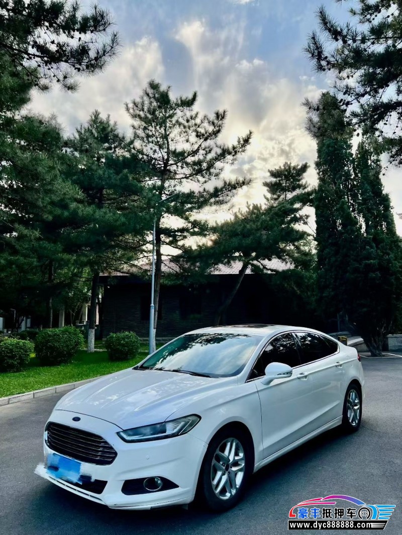 16年福特蒙迪欧轿车抵押车出售