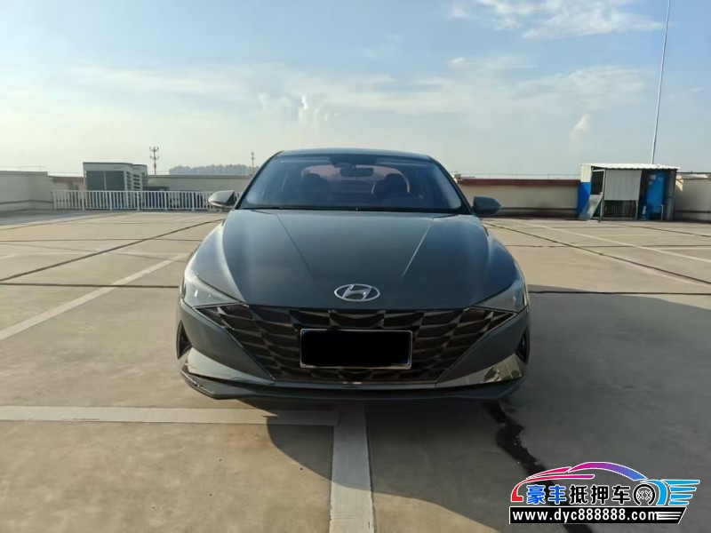 23年现代伊兰特轿车抵押车出售