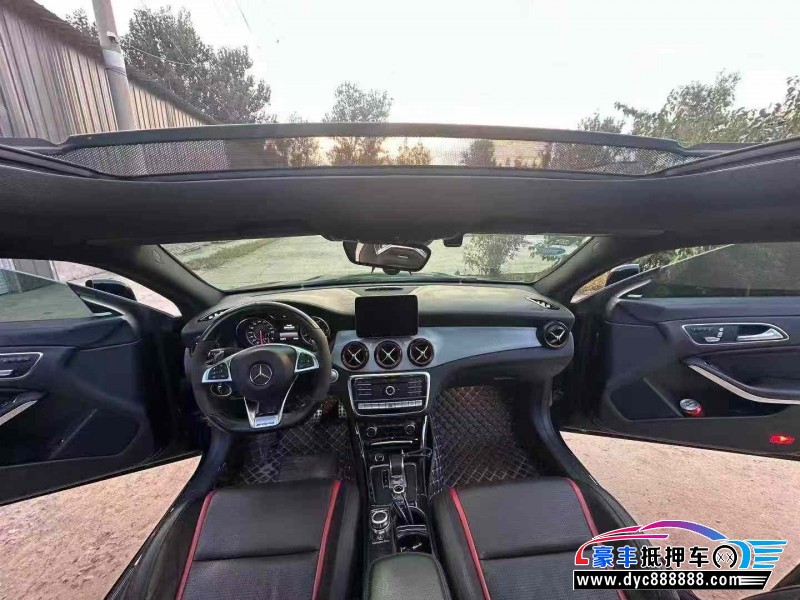 17年奔驰CLA级AMG轿车抵押车出售