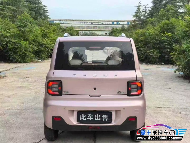 24年吉利熊猫轿车抵押车出售