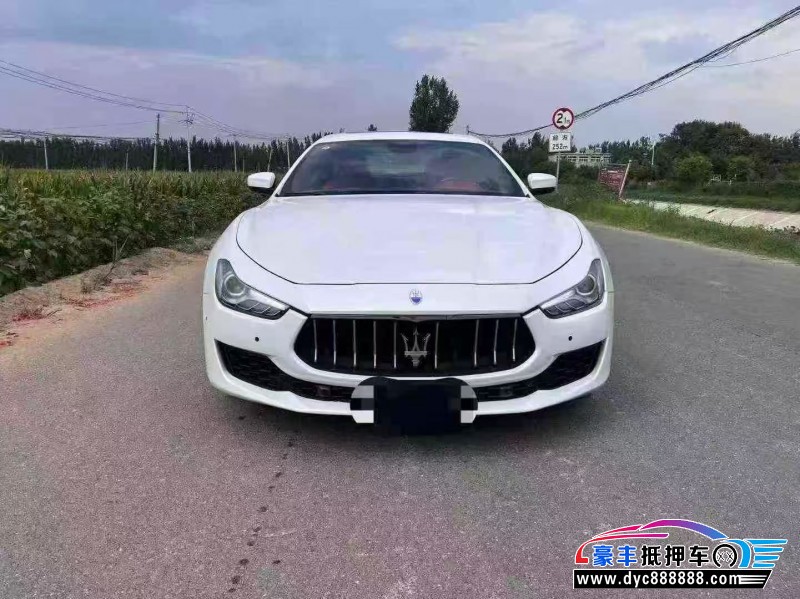18年玛莎拉蒂Ghibli轿车抵押车出售