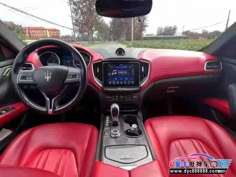 18年玛莎拉蒂Ghibli轿车抵押车出售