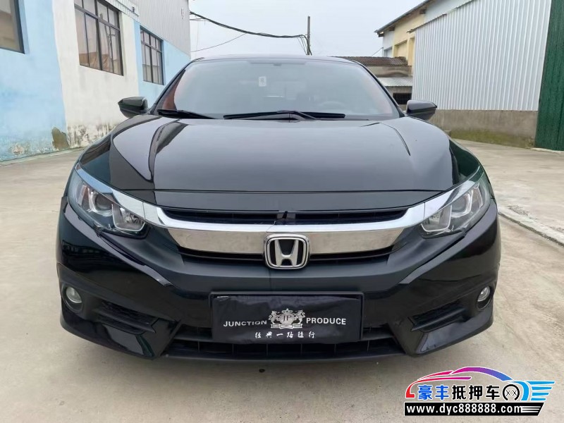 19年本田思域轿车抵押车出售
