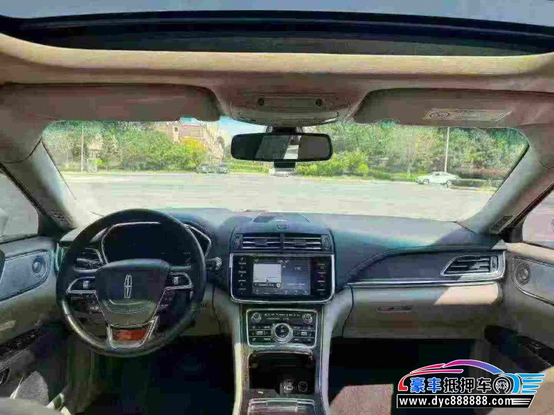 18年林肯大陆轿车抵押车出售