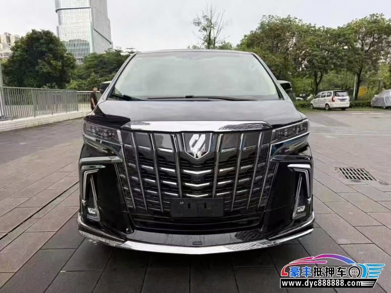 20年丰田埃尔法轿车抵押车出售