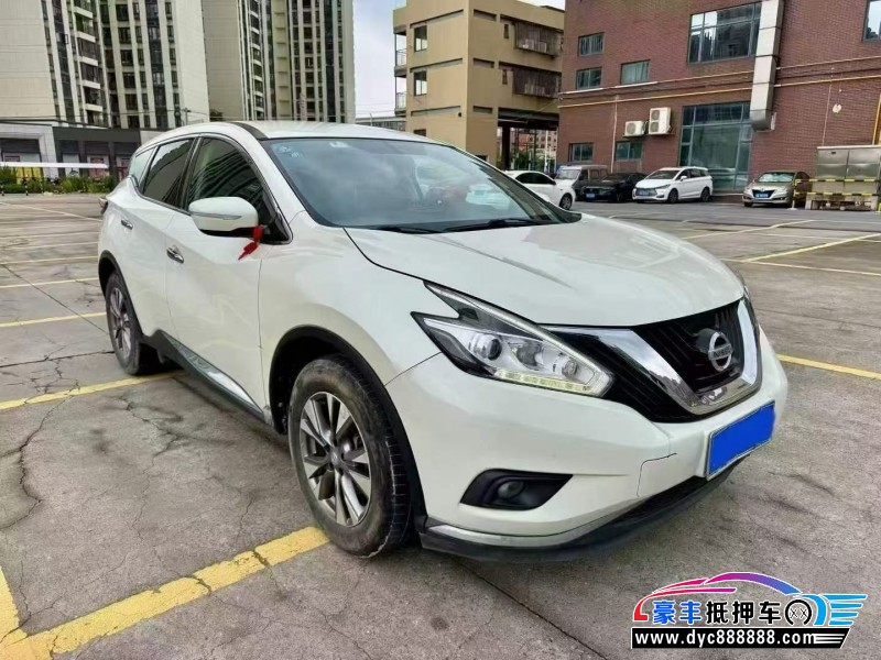 18年日产楼兰轿车抵押车出售