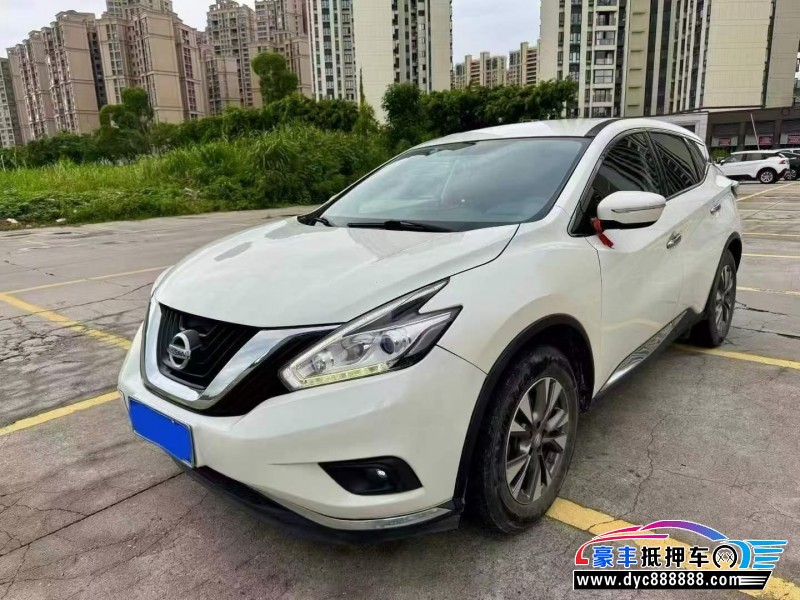 18年日产楼兰轿车抵押车出售