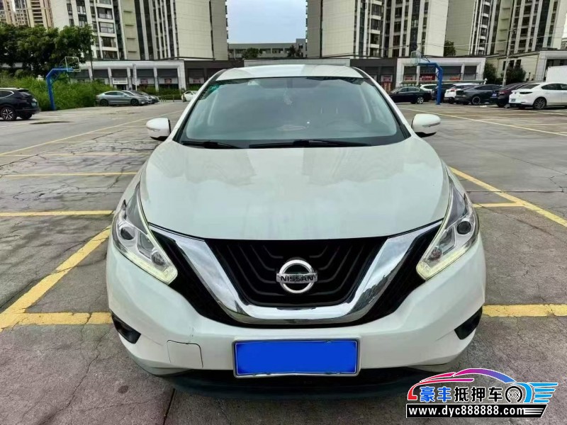 18年日产楼兰轿车抵押车出售