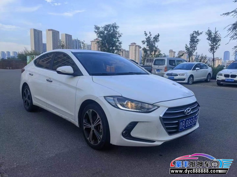 19年现代领动轿车抵押车出售