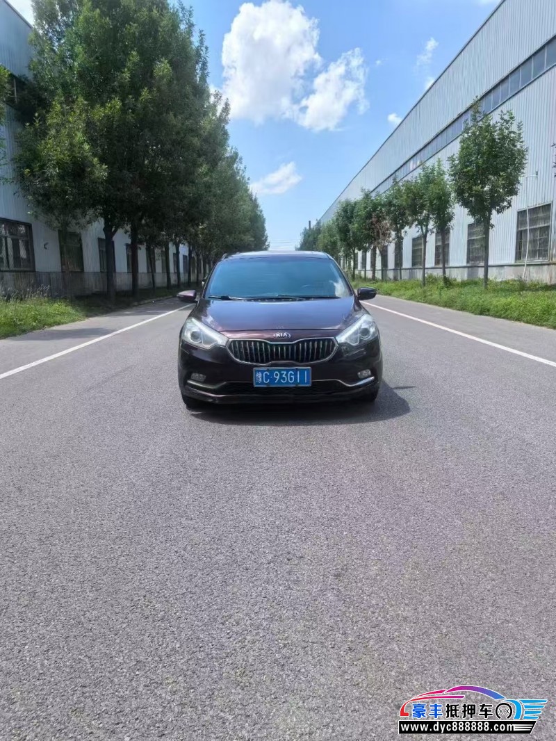 13年起亚K3轿车抵押车出售