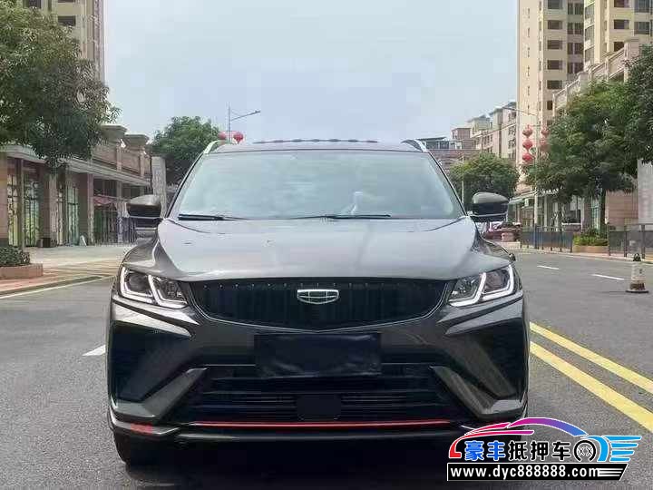 23年吉利缤越轿车抵押车出售