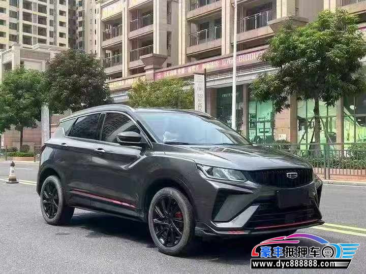 23年吉利缤越轿车抵押车出售