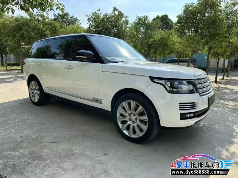 16年路虎揽胜行政轿车抵押车出售
