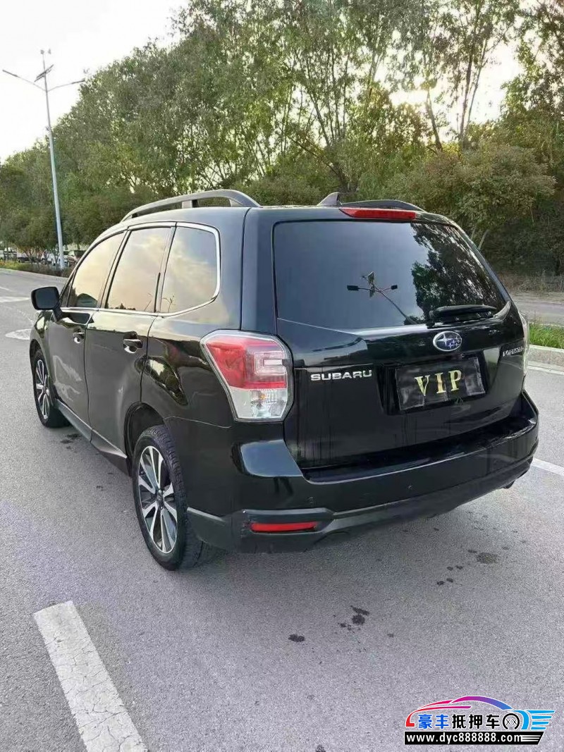 18年斯巴鲁森林人轿车抵押车出售