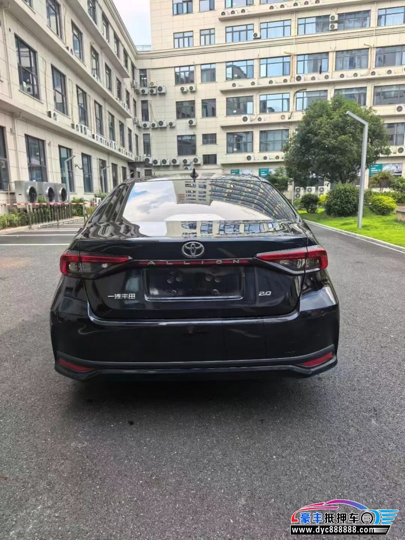 22年丰田亚洲狮轿车抵押车出售