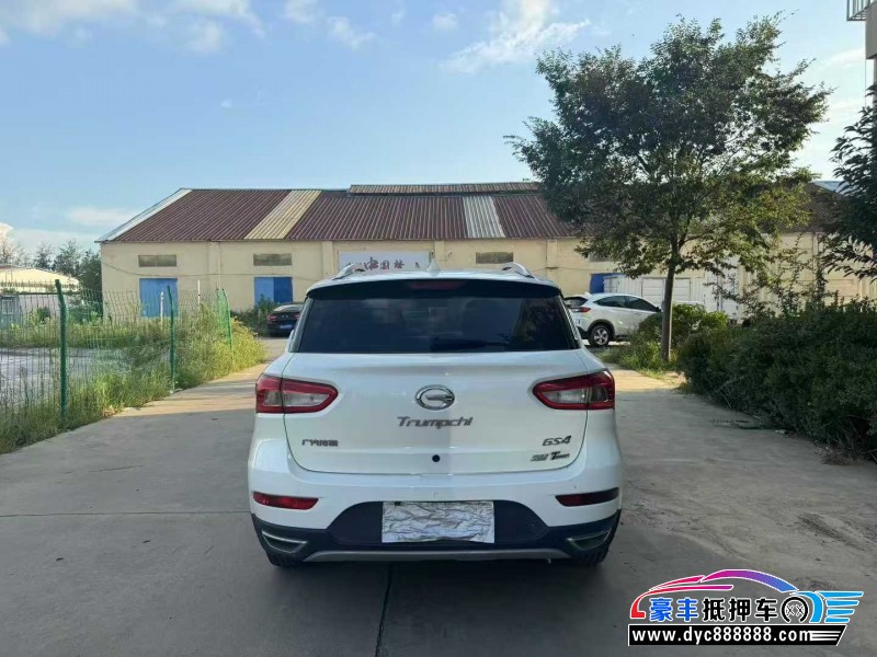 17年传祺GS4轿车抵押车出售