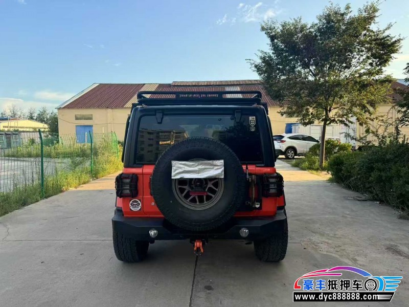 20年Jeep牧马人轿车抵押车出售