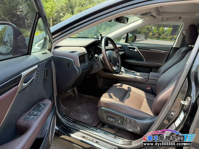 22年雷克萨斯RX轿车抵押车出售