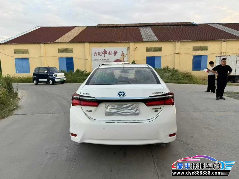 18年丰田卡罗拉轿车抵押车出售
