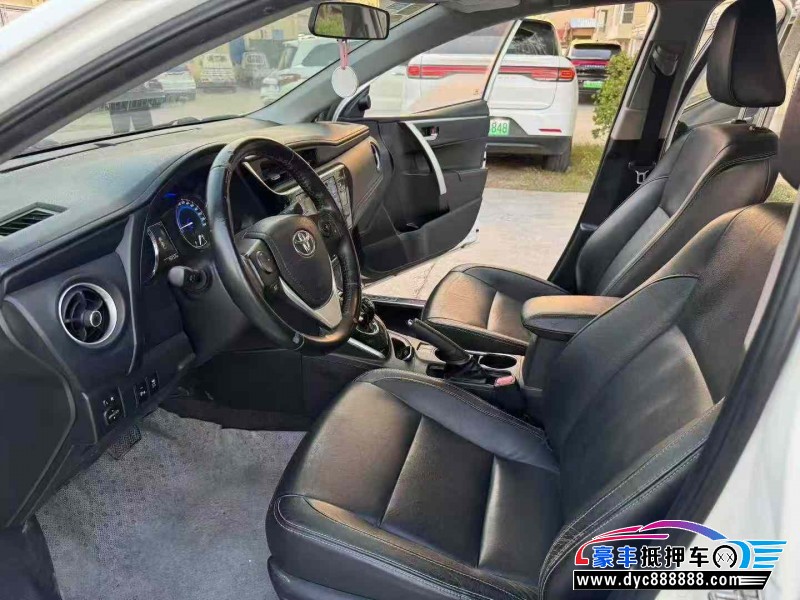 18年丰田卡罗拉轿车抵押车出售