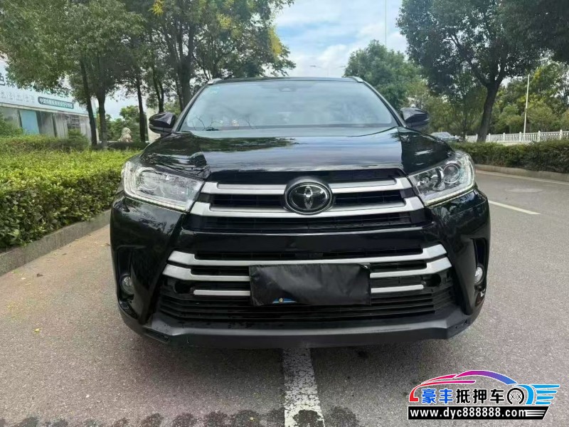 19年丰田汉兰达SUV抵押车出售