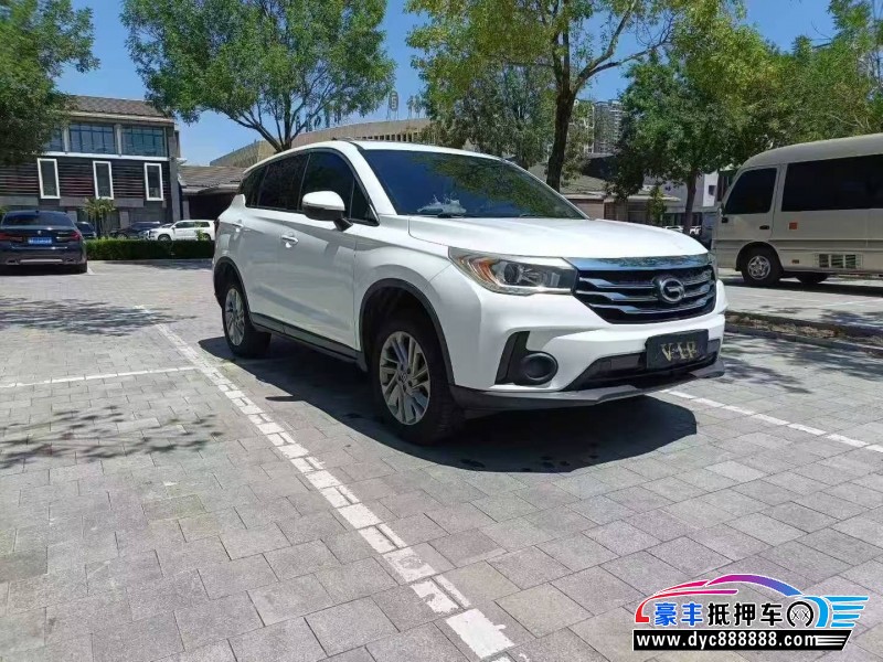 18年传祺GS4轿车抵押车出售