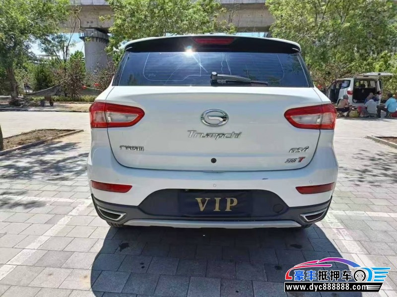 18年传祺GS4轿车抵押车出售