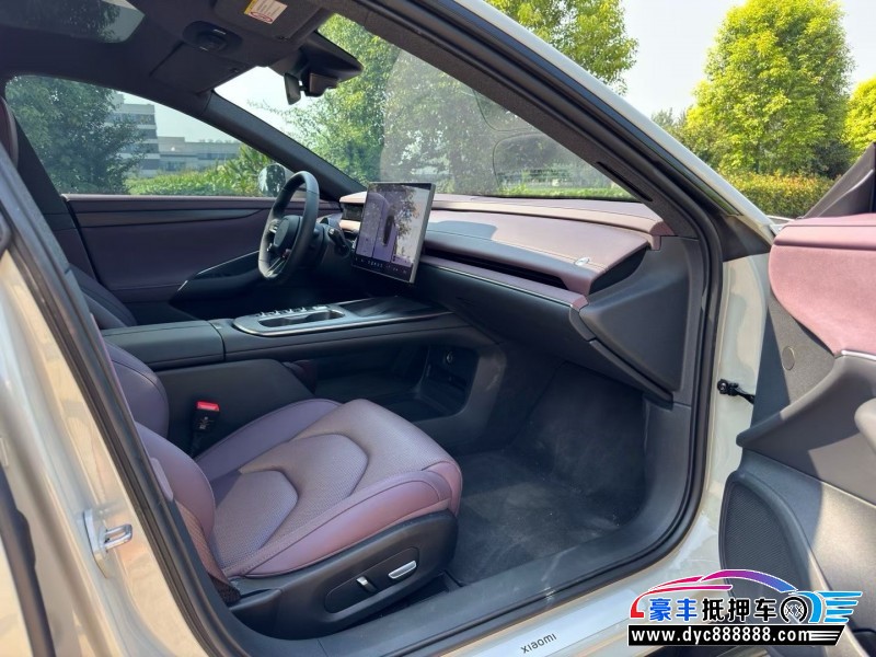 25年小米SU7轿车抵押车出售