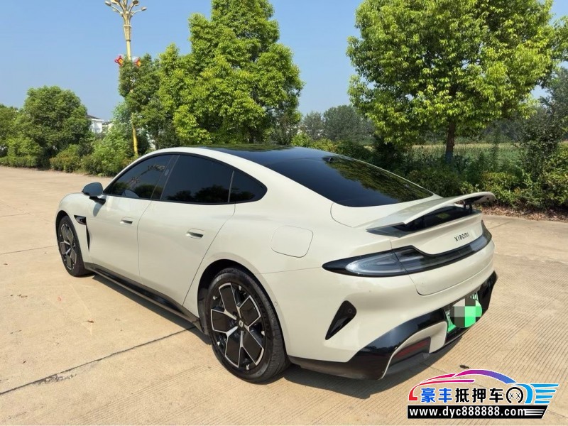 25年小米SU7轿车抵押车出售