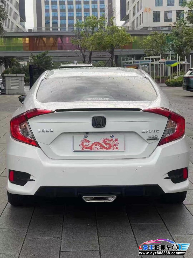 19年本田思域轿车抵押车出售