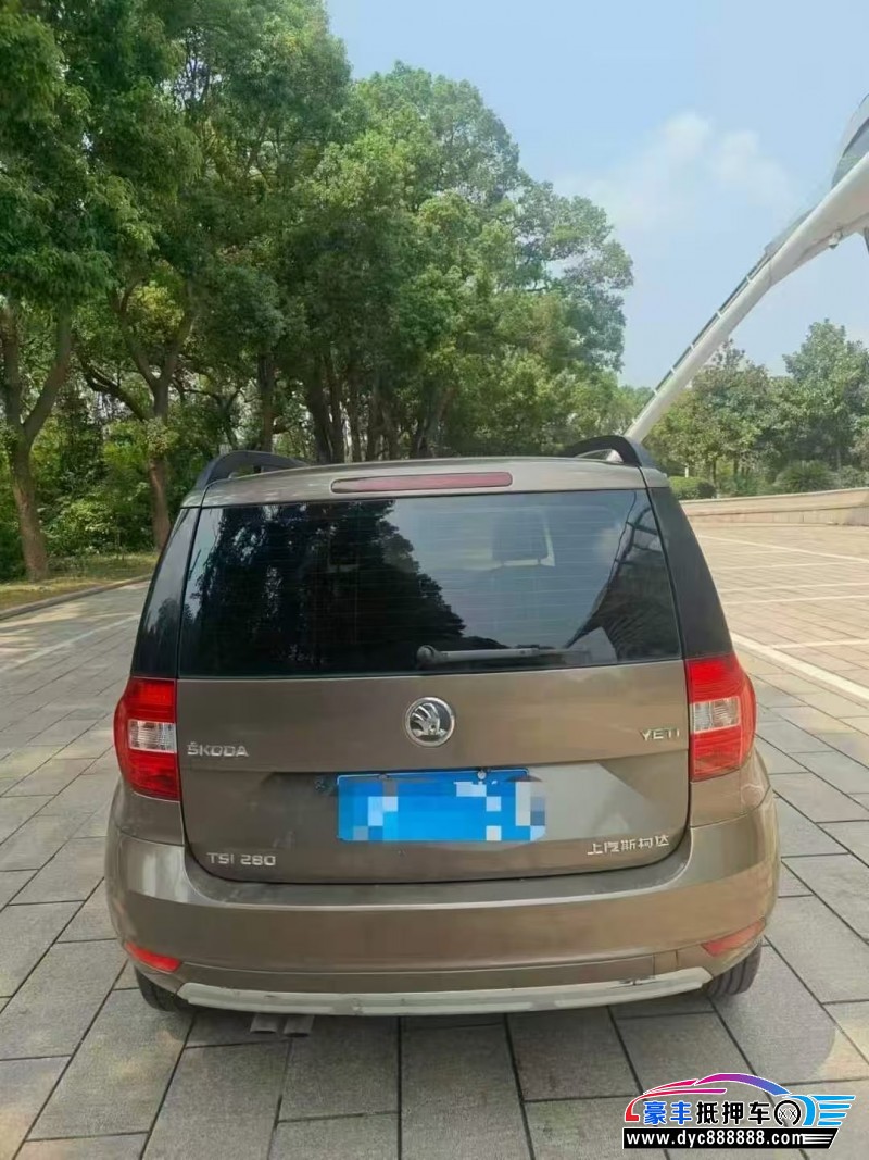 18年斯柯达野帝轿车抵押车出售