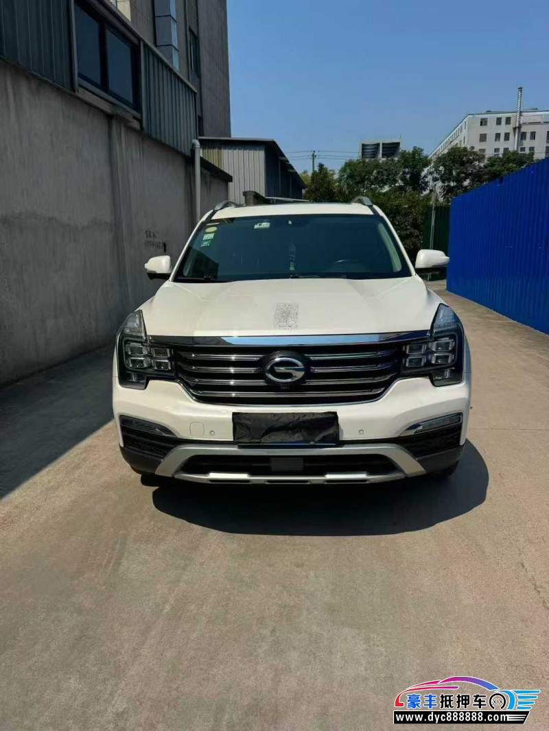 18年传祺GS8轿车抵押车出售