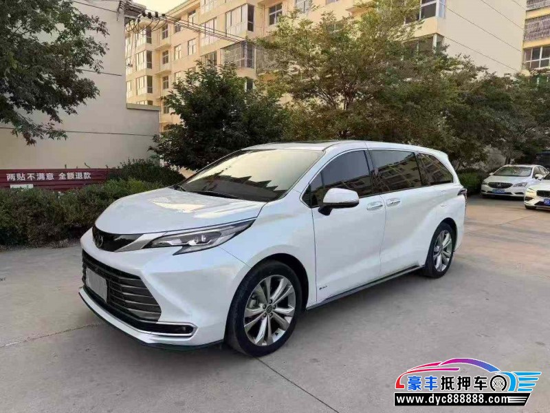 24年丰田塞纳轿车抵押车出售