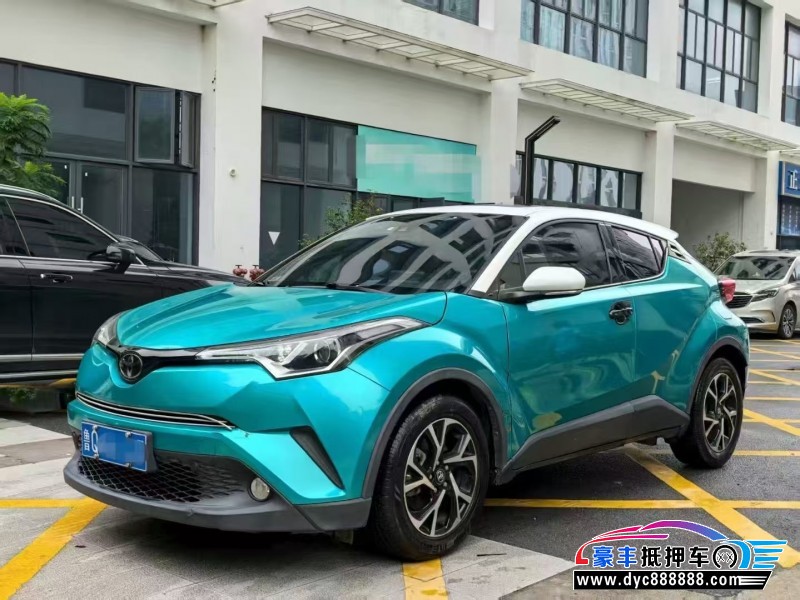 19年丰田C-HR轿车抵押车出售