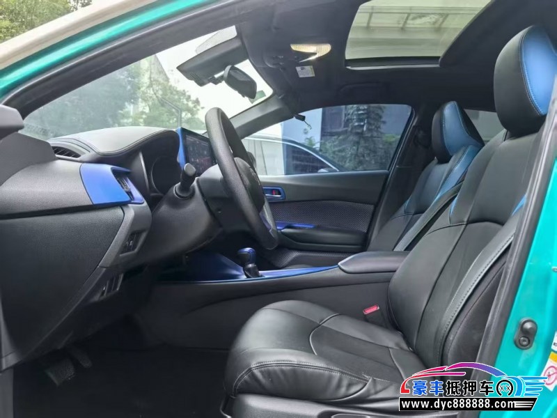 19年丰田C-HR轿车抵押车出售