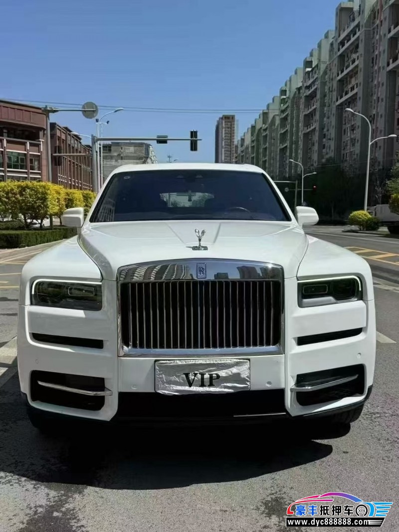 23年劳斯莱斯库里南轿车抵押车出售